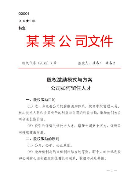 股权激励模式与方案-公司如何留住人才